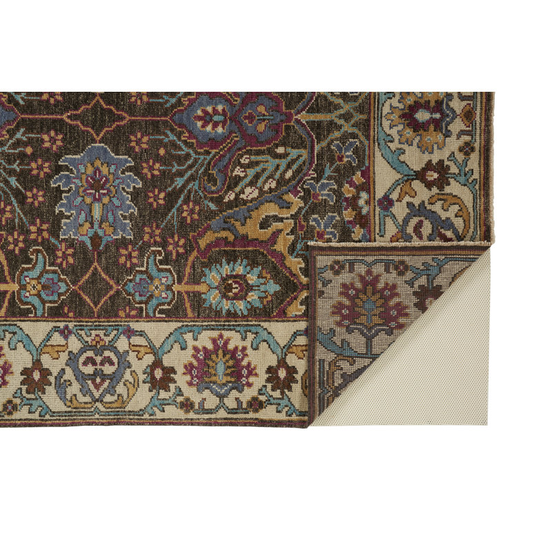Piraj Wool Oriental Area Rug, Rectangle 2' x 3'