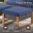 Kelyse Wicker 5 - Person Patio Conversation Set with Cushions-55394672-55394673