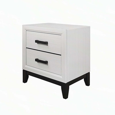 Mirage White Nightstand