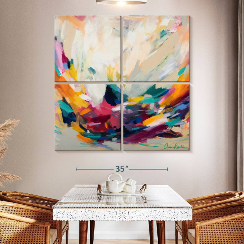 New Beginnings, 50" H x 50" W
