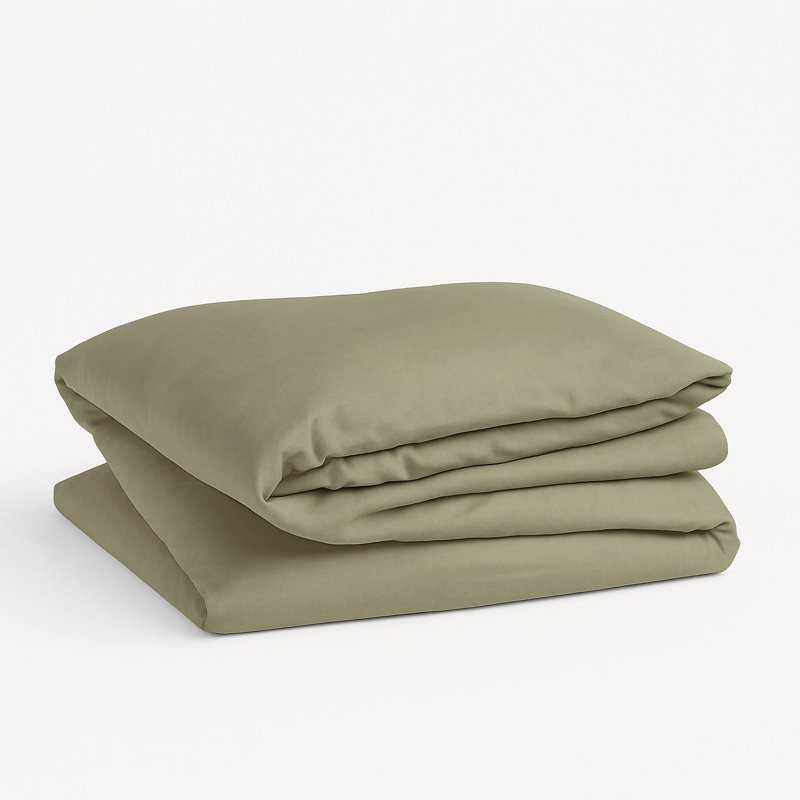 Housse de couette en coton biologique, Housse de couette double / grand, Vert