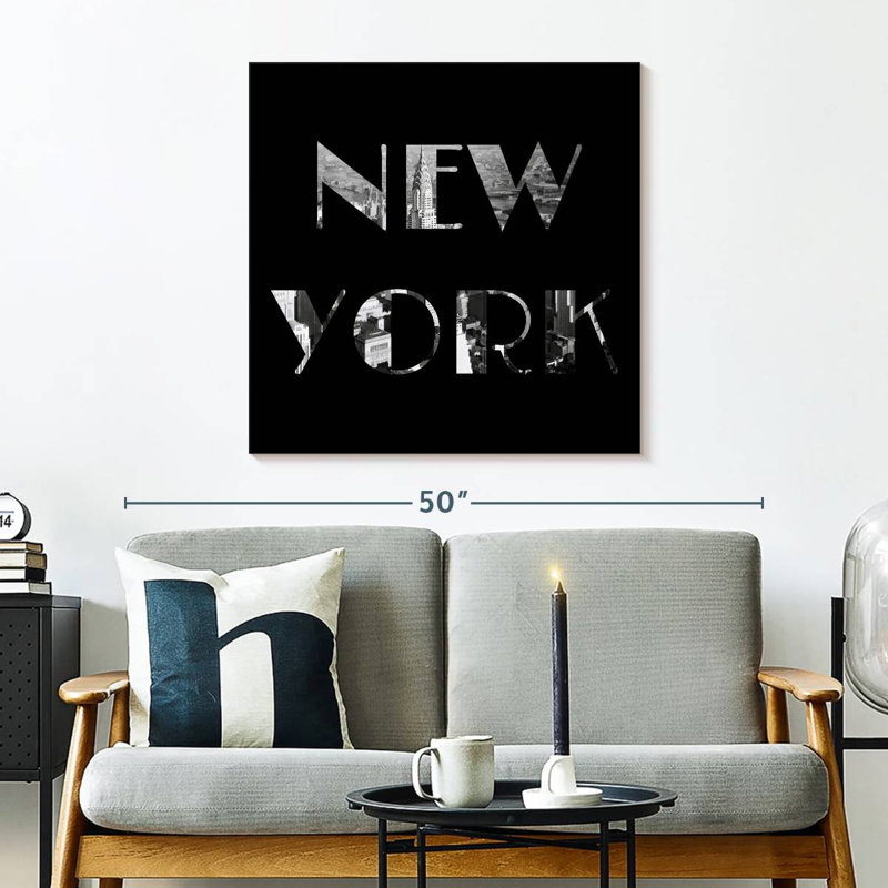 Tergel New York, typographie