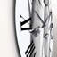 Horloge murale rétro en bambou monochrome rétro IV-60281246