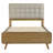 Light Ash Full Platform Bed