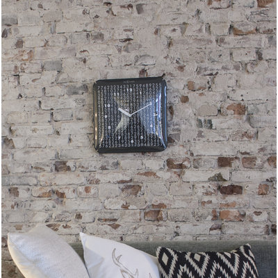 Gowanda Glass Wall Clock