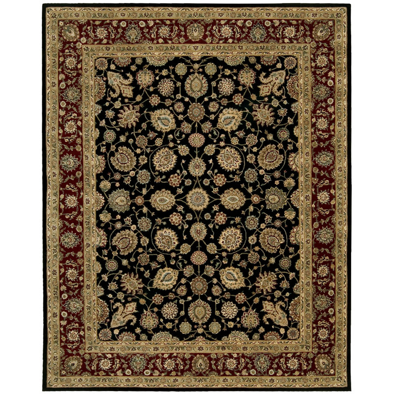 Ellerswick Wool Oriental Indoor Rug, Rectangle 7'9" x 9'9"