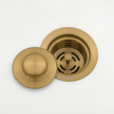 Ruvati Deep Basket Strainer Drain for Kitchen Sinks