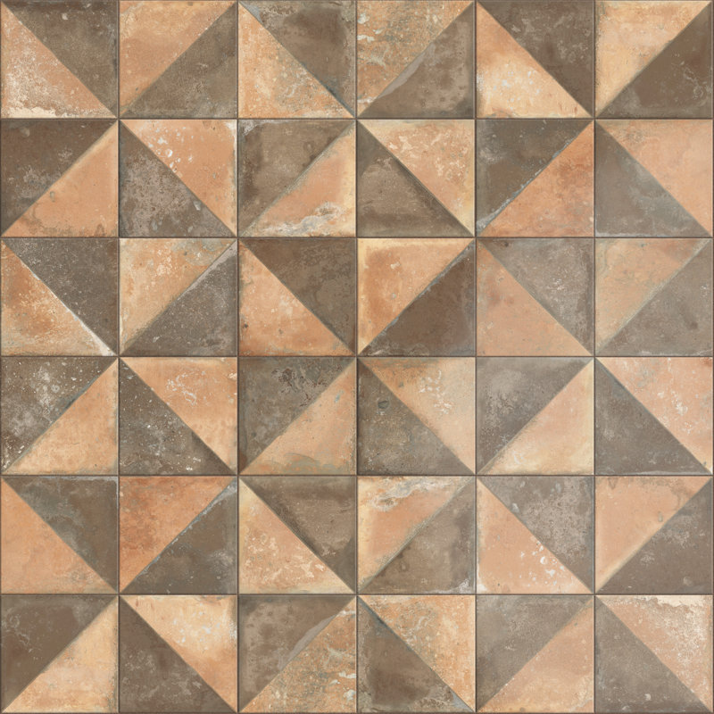Carreau de porcelaine pour plancher et mur 8-3 / 4 po x 8-3 / 4 po Kings Storia