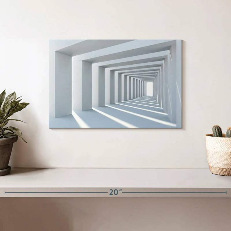 Architecture cubique, H 8 po x l 12 po