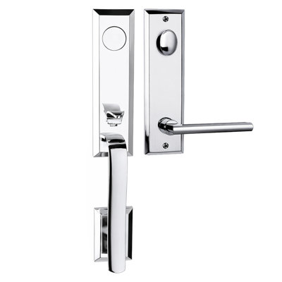 Bravura 971-939 Dummy Austin Handleset with Charlotte Lever in Bright Chrome - R