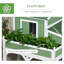 Petit poulailler avec cage de jardin