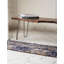 Tapis bleu marine à motif abstrait Dimonetta-24356443