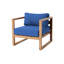 Venice Outdoor Teak Lounge Chair-1371331832