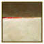 «Orange Horizon I» par Renate Holzner, reproduction sur toile flottante-87919666-87919664