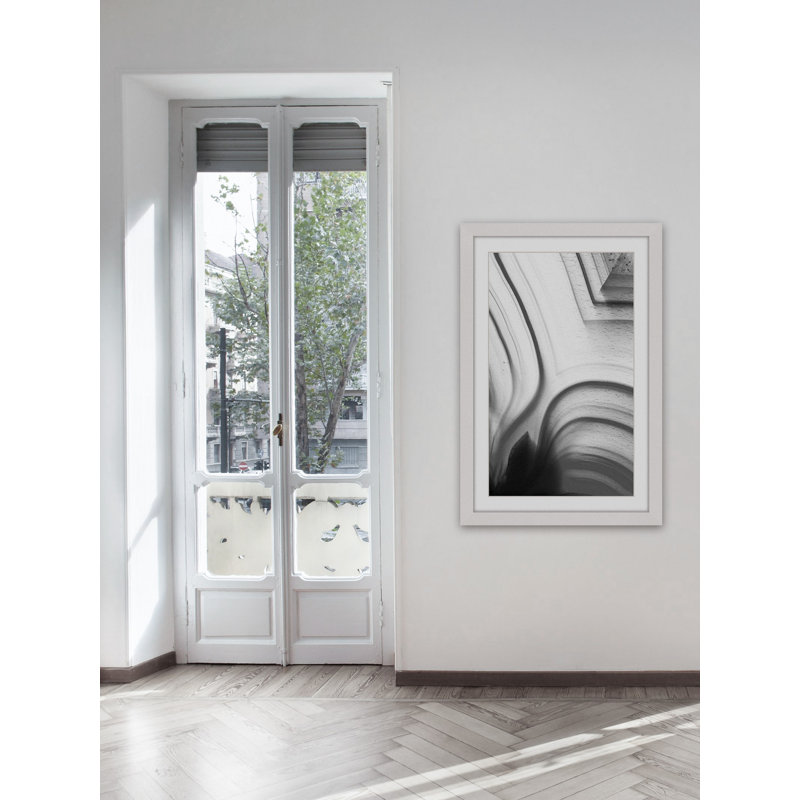 Single Picture Frame Print, 61cm H x 41cm W, White