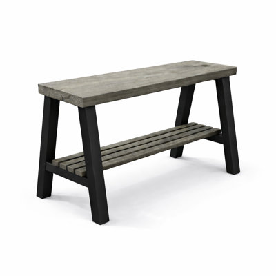 Daigen Solid Wood Storage Bench