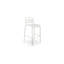 Kade Outdoor Bar Stool White Set of Two-2131293394