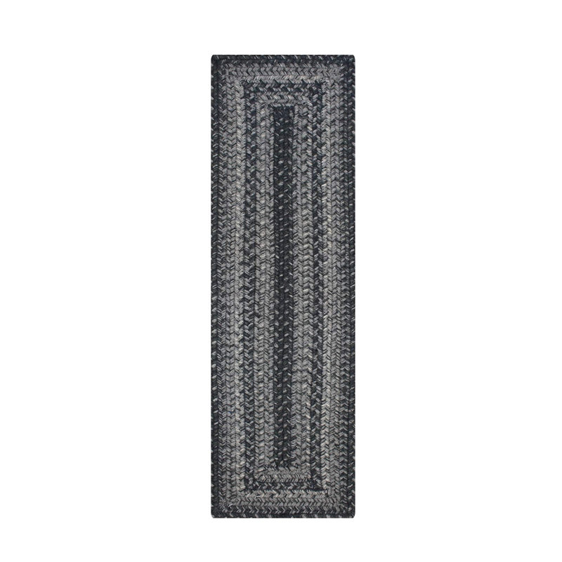 Premium Jute Braided Indoor Table Runners - Set of 2, Size 8"x28", Runner 0'8" x 2'4", Flint Hill