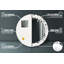 Huldar Glass Flat Wall Mirror