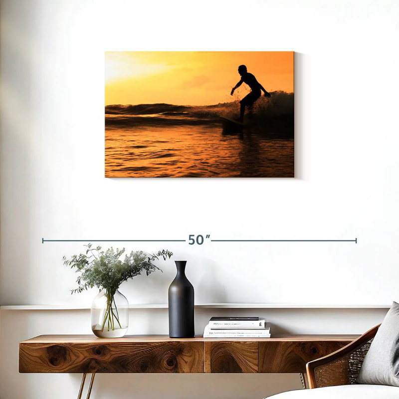 Senne Sundown Surfing, H 20 po x l 30 po