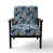 Azure Mirage Tropical Pattern