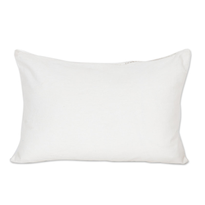 Housse de coussin d'intérieur, Ombre / blanc