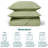 Lightweight Summer Bedspreads - 3 Piece Oversized Quilt Set - Reversible Coverlet Set - Twin Size-123016130-123016134