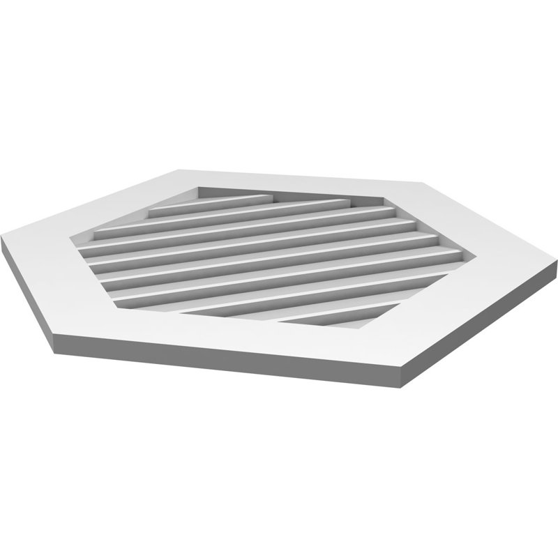 Pente verticale verticale en uréthane 8 pi, H 1 po x l 26 po x L 32 po