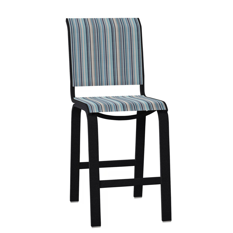 Tabouret de bar 26 po Holna, Noir texturé, Vignoble