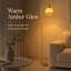 Lampe orange sur pied Orange Sunset