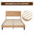 Solid Wood Platform Bed-1465116232-1465116233