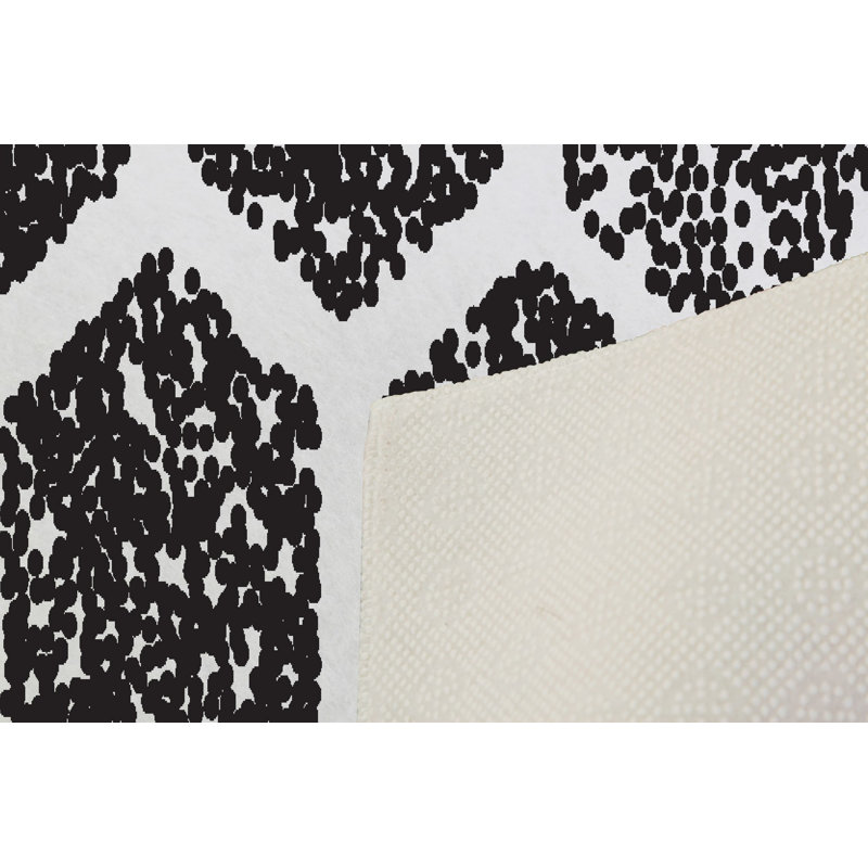 Luxurious Woven Carpet Rug, 2.6 x 4.0 ft | 100% Polyester, 0.4 in Pile Height | Antibacterial & Non-Slip PVC Dot Underside | Machine Washable, 3D Digital Printing | Perfect for Living Room & Bedroom Decor