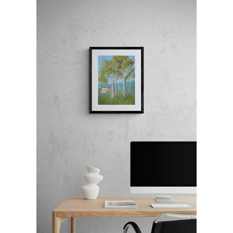 Ode à l'eucalyptus par Dina Gardner, 30" H x 24" W