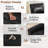 PU Leather Upholstered Manual Reclining Loveseat Sofa-1788874458