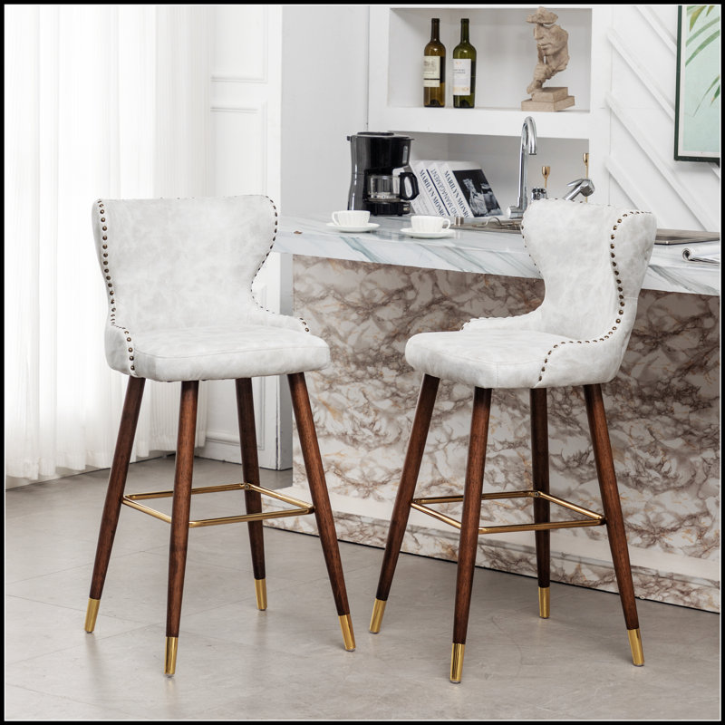Ensemble de tabourets de bar Nevis Mid-Century