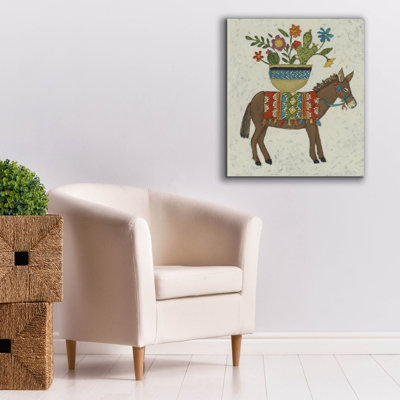  «Market Boro 1» par Chariklia Zarris, art mural sur toile, 26 po x 30 po