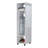 Black 3-Shelf Wardrobe With Mirror And Open Storage-619435853