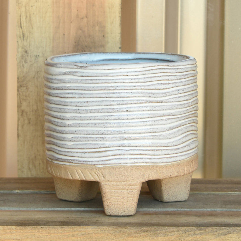 Winkler 4" Horizontal Stripe Cachepot