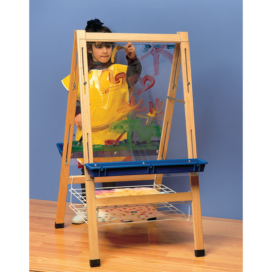Childcraft Folding Adjustable Board Easel Childcraft