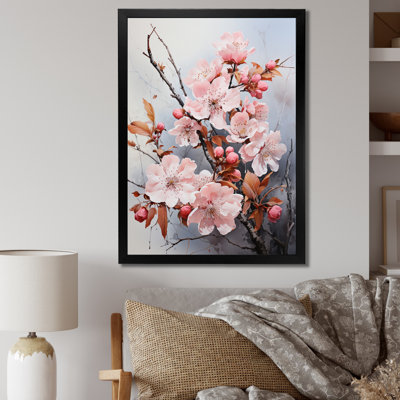 «Wissal Pink Blossoms Ethereal Delicacy II», reproduction