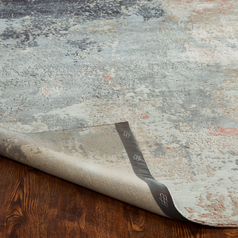 Abstract Area Rug, Runner 2'6" x 10'