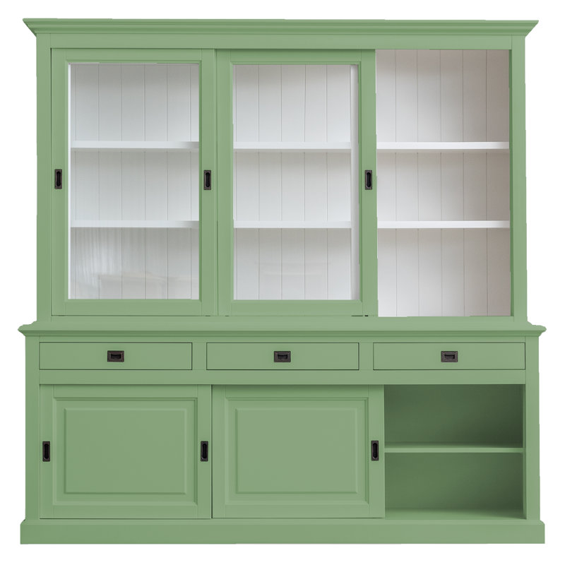 Anneros Display Cabinet, Green