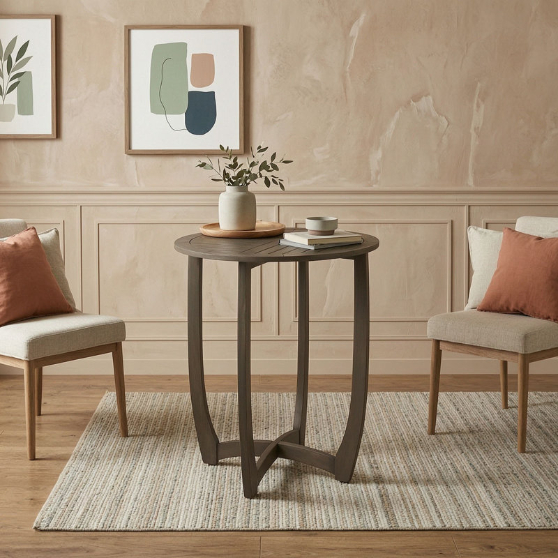 Solid Wood End Table