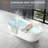 59.06'' x 29.53'' Soaking Solid Surface Bathtub