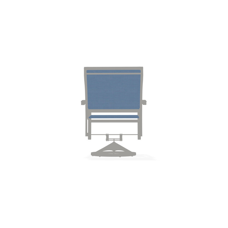 Bazza Outdoor Dining Chair, Sky, Snow
