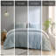 Ensembles de literie de luxe en coton turquoise, édredon jacquard, style global
