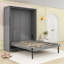 Murphy Bed with Storage Racks-2093150859