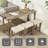 4-Piece Dining Table Set-8702346-8702347-8702345