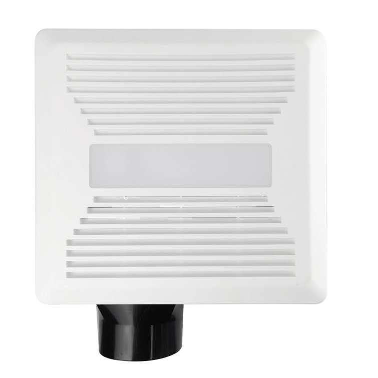 Wen Lighting 50 CFM Bathroom Fan with Light | Wayfair
