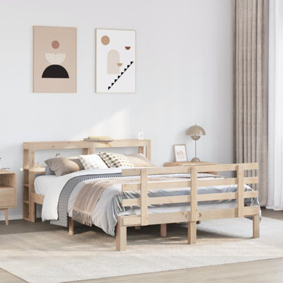Bed Frame With Headboard Without Mattress